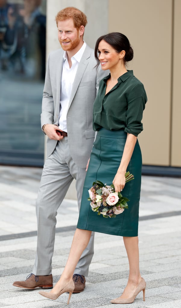 The Green Leather Skirt