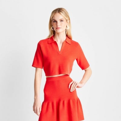 Future Collective with Jeneé Naylor Short Sleeve Polo Top