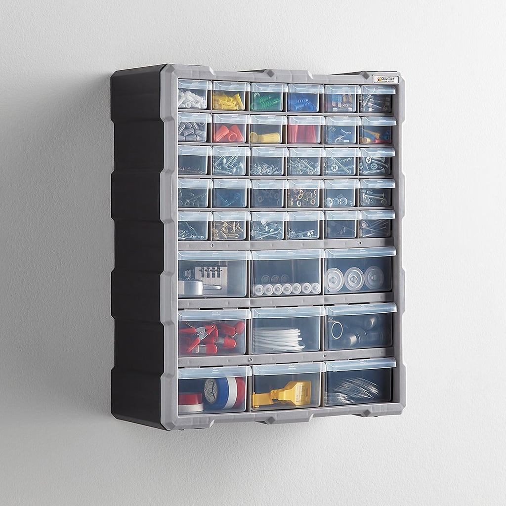 Wall Mounted Storage: 39-Drawer Storage Cabinet