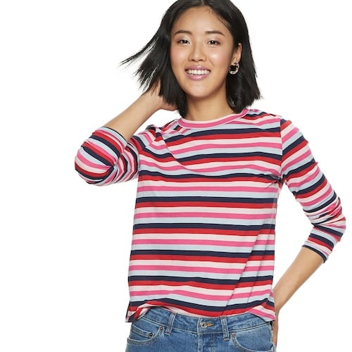 POPSUGAR Print Long-Sleeve Tee