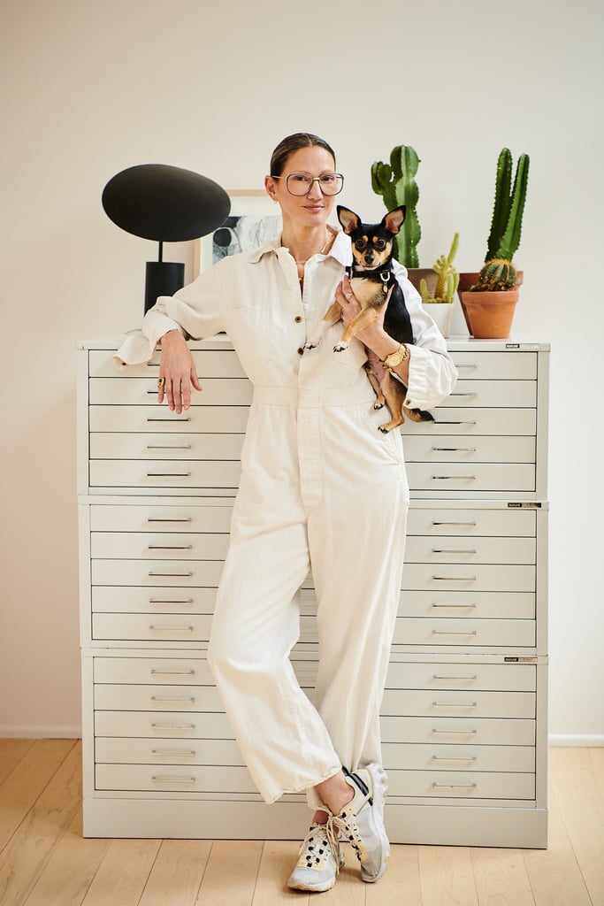 PS: What is one thing you learned during your time at J.Crew that's helped you approach the show — maybe even a mantra that you still repeat to yourself to this day?
JL: Your team can be your biggest inspiration. 
"I think what I love about fashion today is that with the world of Instagram and social media, there is license to do your own thing. Everyone has an opportunity to shine."
PS: The world has changed so much in a matter of months, and fashion itself is fundamentally different. What's your take on trends in this moment and going forward? Are they as relevant? If not, what is shaping style right now?
JL: Trends are such a funny thing. The things I loved 10 years ago I still love and go back to regularly. My perfect worn-in jeans, my favorite blazer, my simple white shirts. Don't get me wrong, I've dabbled in every trend possible, made some terrible mistakes, and at the end, I feel like we all get whipped around by them. I think what I love about fashion today is that with the world of Instagram and social media, there is license to do your own thing. Everyone has an opportunity to shine.
PS: What is your favorite outfit of all time?
JL: One of my favorite outfits is one that I have the most fond and powerful memories of. It's an outfit I wore to the White House the first time I met the president [Barack Obama] and the first lady, Michelle Obama. It was a simple white shirt with a high-waisted feather skirt, and it's not so much the outfit, but I remember every second of the preparation and lead-up — the handshaking, the picture-taking; the night itself is ingrained in my memory forever.
PS: What's your favorite piece of clothing (or collection) you ever worked on while at J.Crew?
JL: We made an incredible sequin blazer. I think we probably made 25 of them. It never fails me. I've worn it to speaking engagements. It always makes me feel like the Christmas tree at Rockefeller Center. It gets lots of love and has good juju.
PS: What's the oldest J.Crew item you still keep in your wardrobe, and do you still wear it?
JL: I still have a J.Crew anorak I bought when I was in high school. It's somewhere deep in storage. I've never been able to get rid of it. It's still one of my all-time favorites.