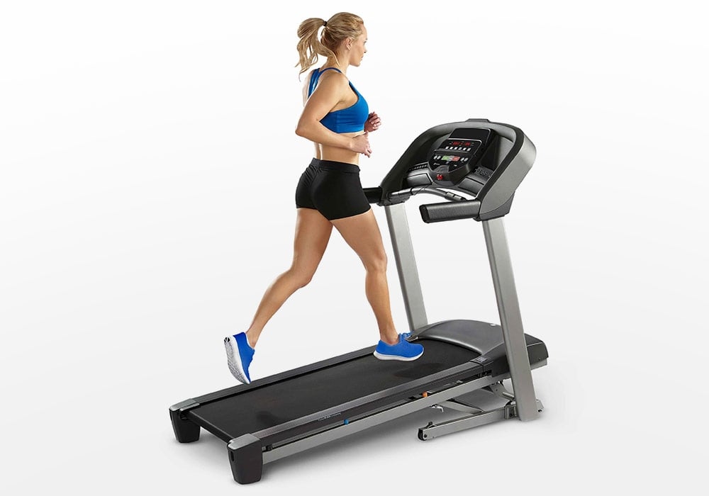 horizon t101 treadmill weight