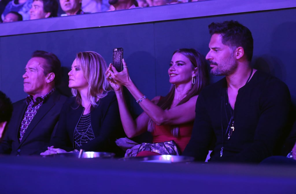 Sofia Vergara and Joe Manganiello New Year's Eve 2014