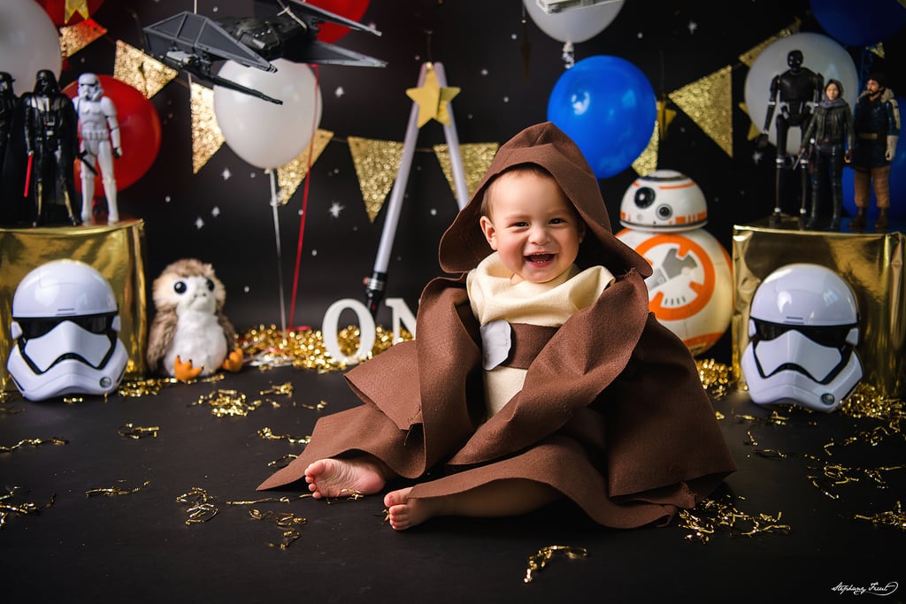 Star Wars R2-D2 Jedi First Birthday Cake Smash