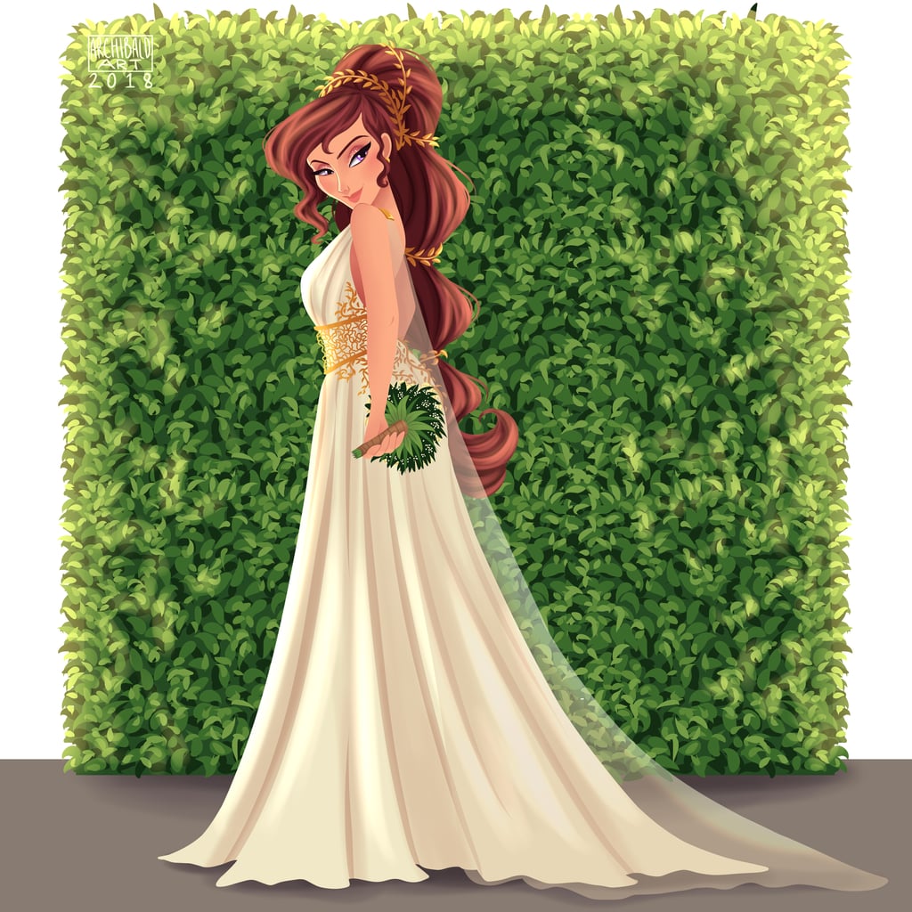 Meg As A Bride Best Disney Princess Fan Art Popsugar Love And Sex