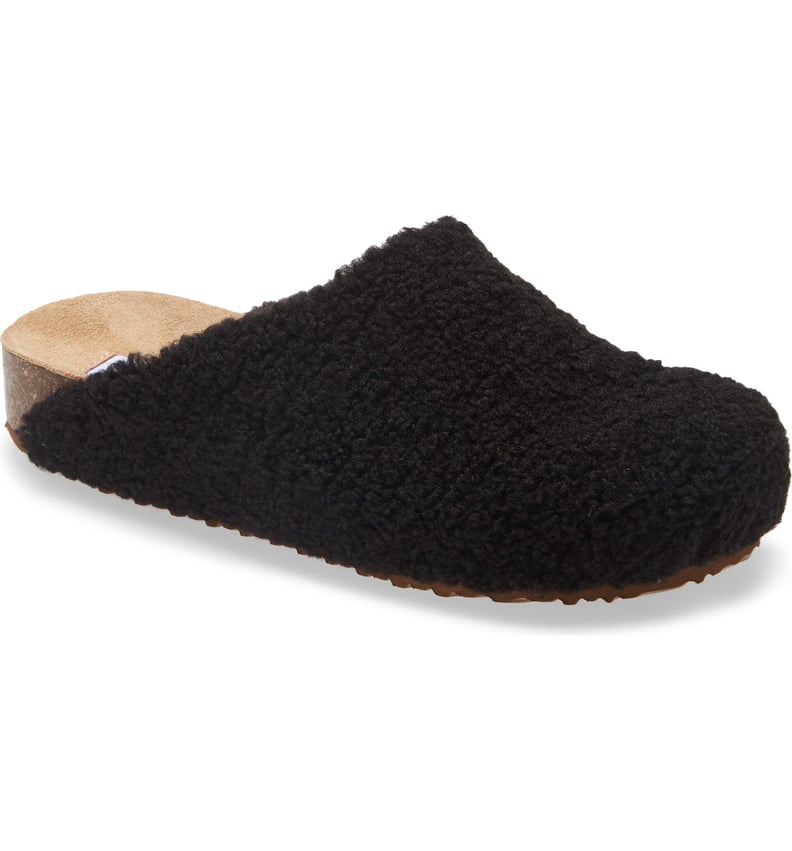 Steve Madden Vesa Faux Shearling Clogs