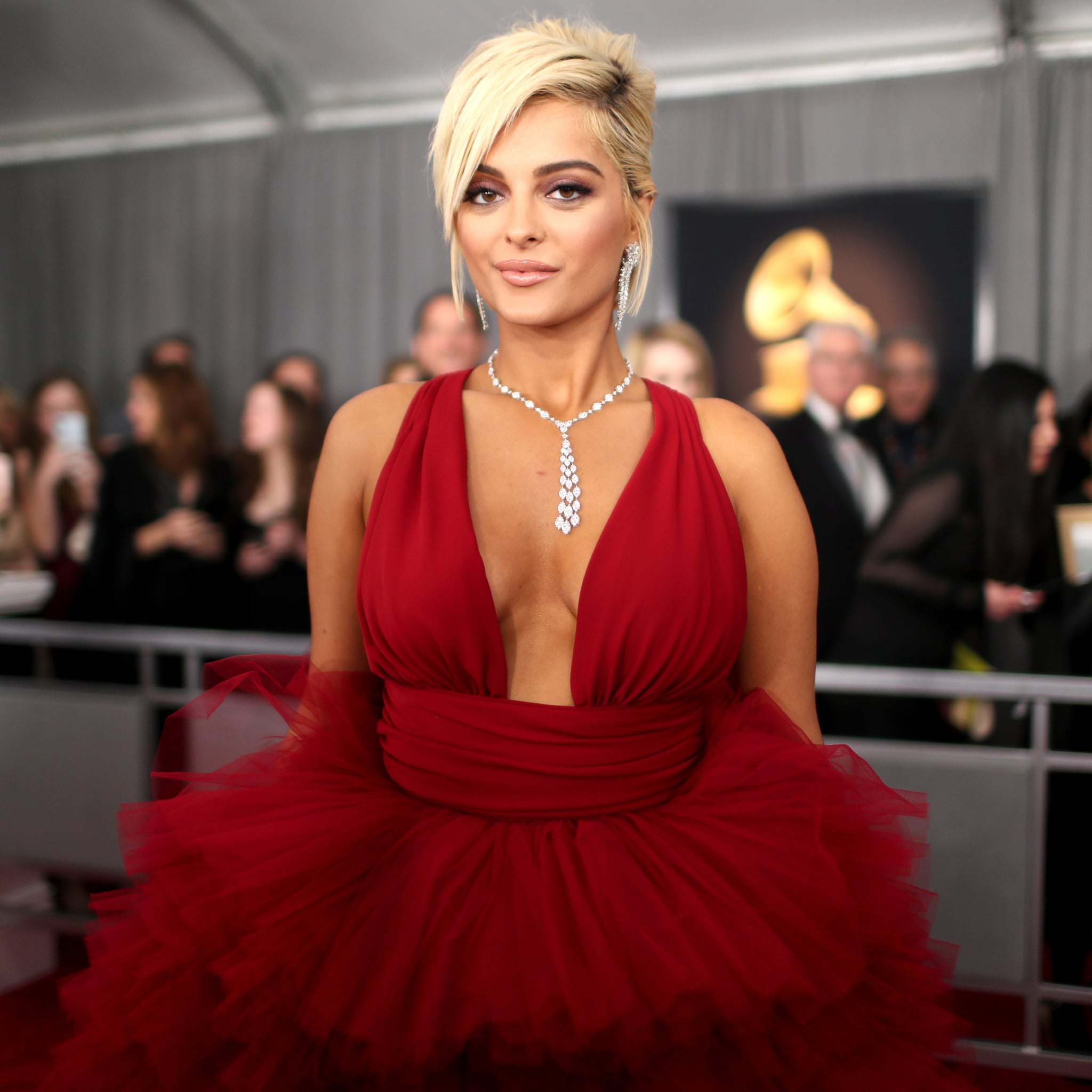 LOS ANGELES, CA - FEBRUARY 10:  Bebe Rexha attends the 61st Annual GRAMMY Awards at Staples Centre on February 10, 2019 in Los Angeles, California.  (Photo by Rich Fury/Getty Images for The Recording Academy)