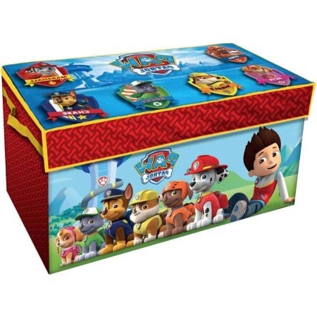 paw patrol storage bins