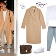 I Want to Be Wearing That: Hailey Baldwin's Oversize Menswear Coat