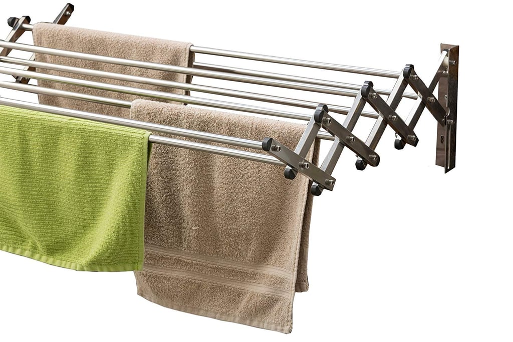 Aero Wall Mounted Collapsible Laundry Drying Rack These 15 Smart