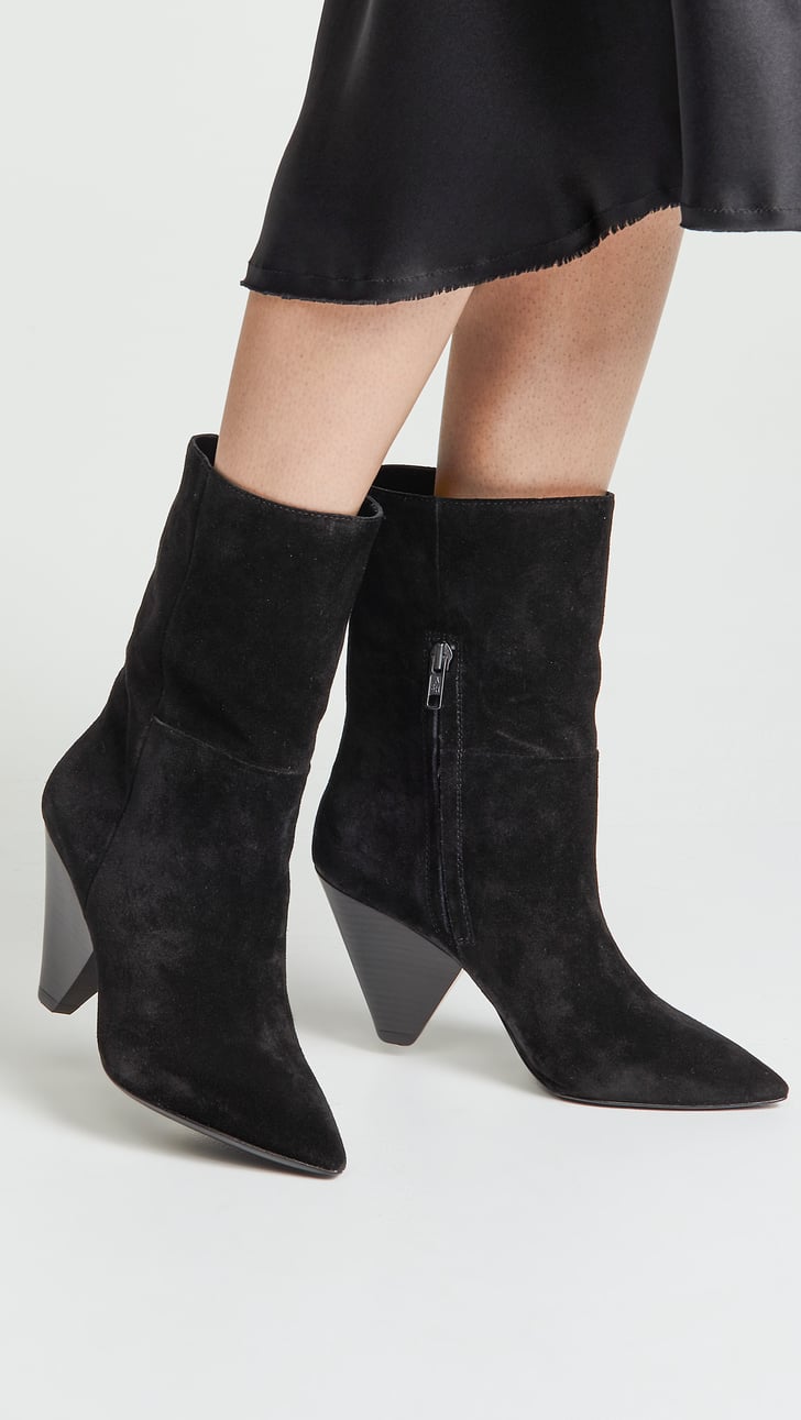 Hailey's Exact Ash Boots Hailey Baldwin's Black Ash Boots January