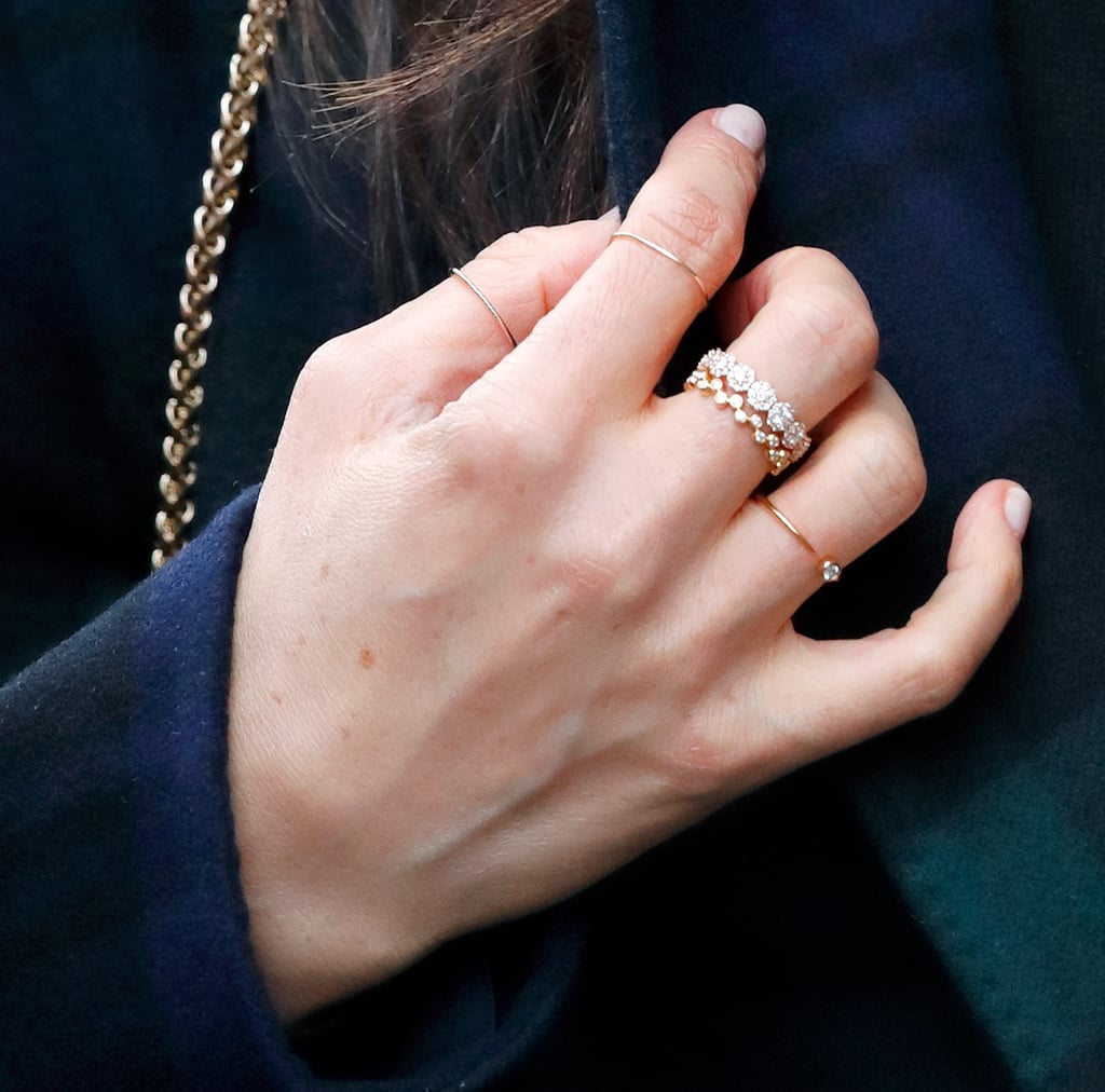 Meghan Markle's Stacked Rings