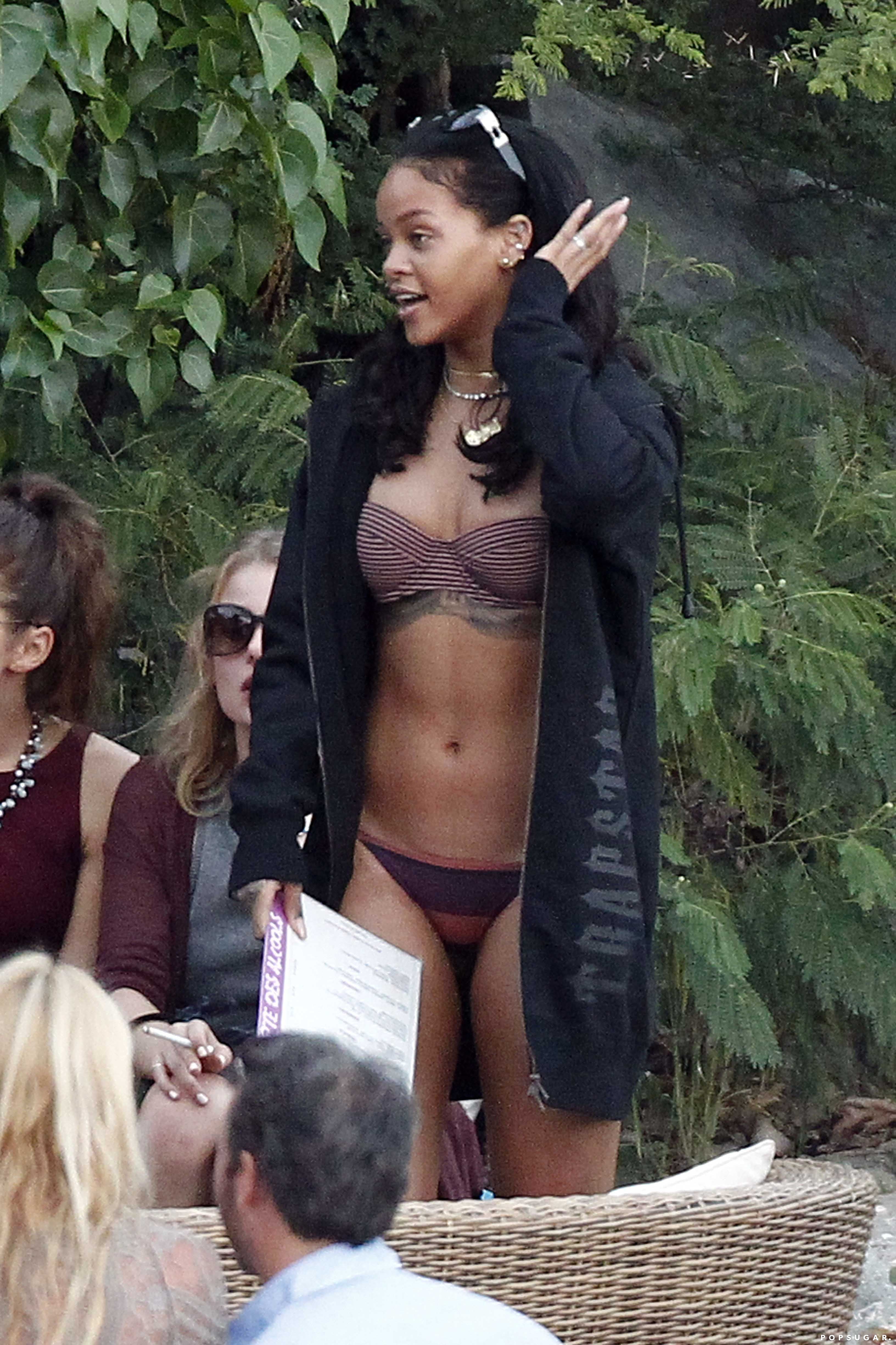 Rihanna in a Bikini in St. Barts, Pictures