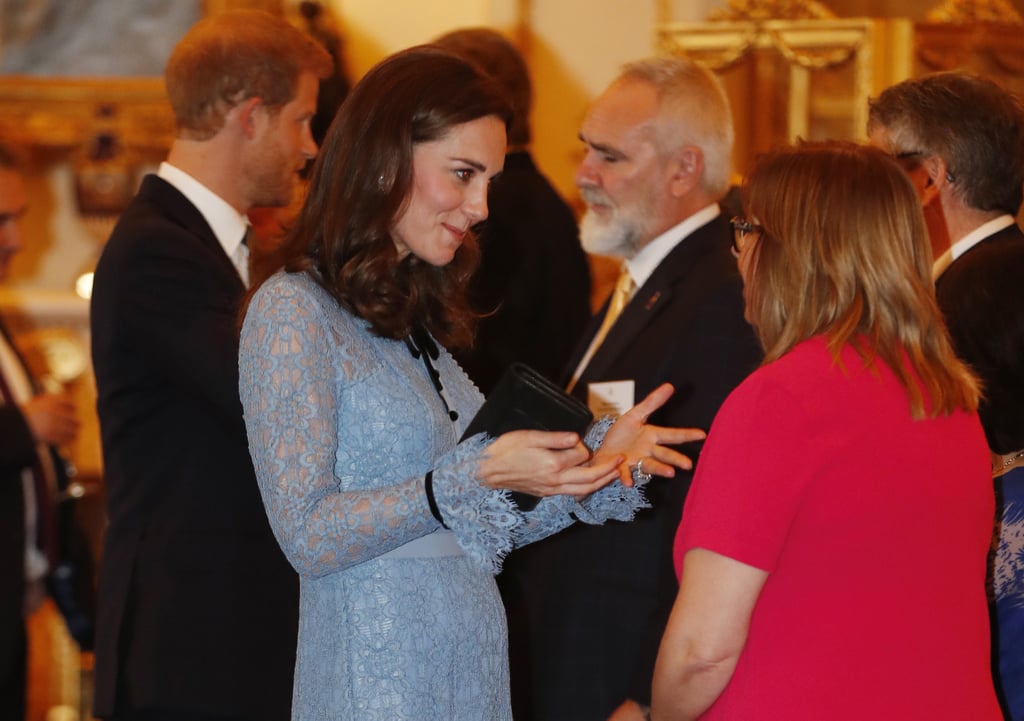 Kate Middleton Blue Temperley London Dress