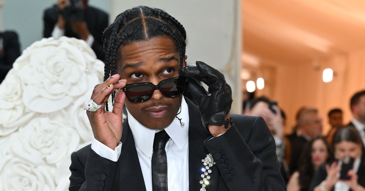 A$AP Rocky Apologizes For Jumping Over Fan Ahead of the Met Gala: "My Fault Sweetheart"
