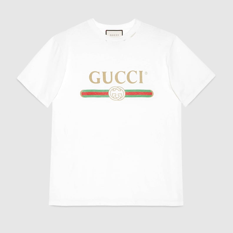 Gucci Oversize T-Shirt With Gucci Logo