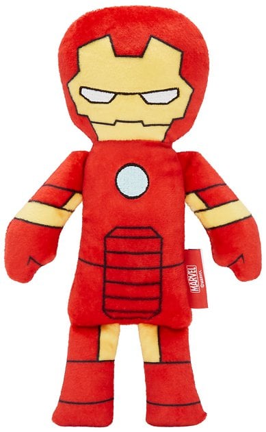 Marvel 's Ironman Plush Kicker Cat Toy with Catnip