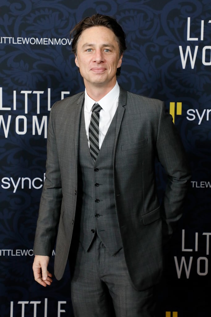 Pictured: Zach Braff at the Little Women world premiere.