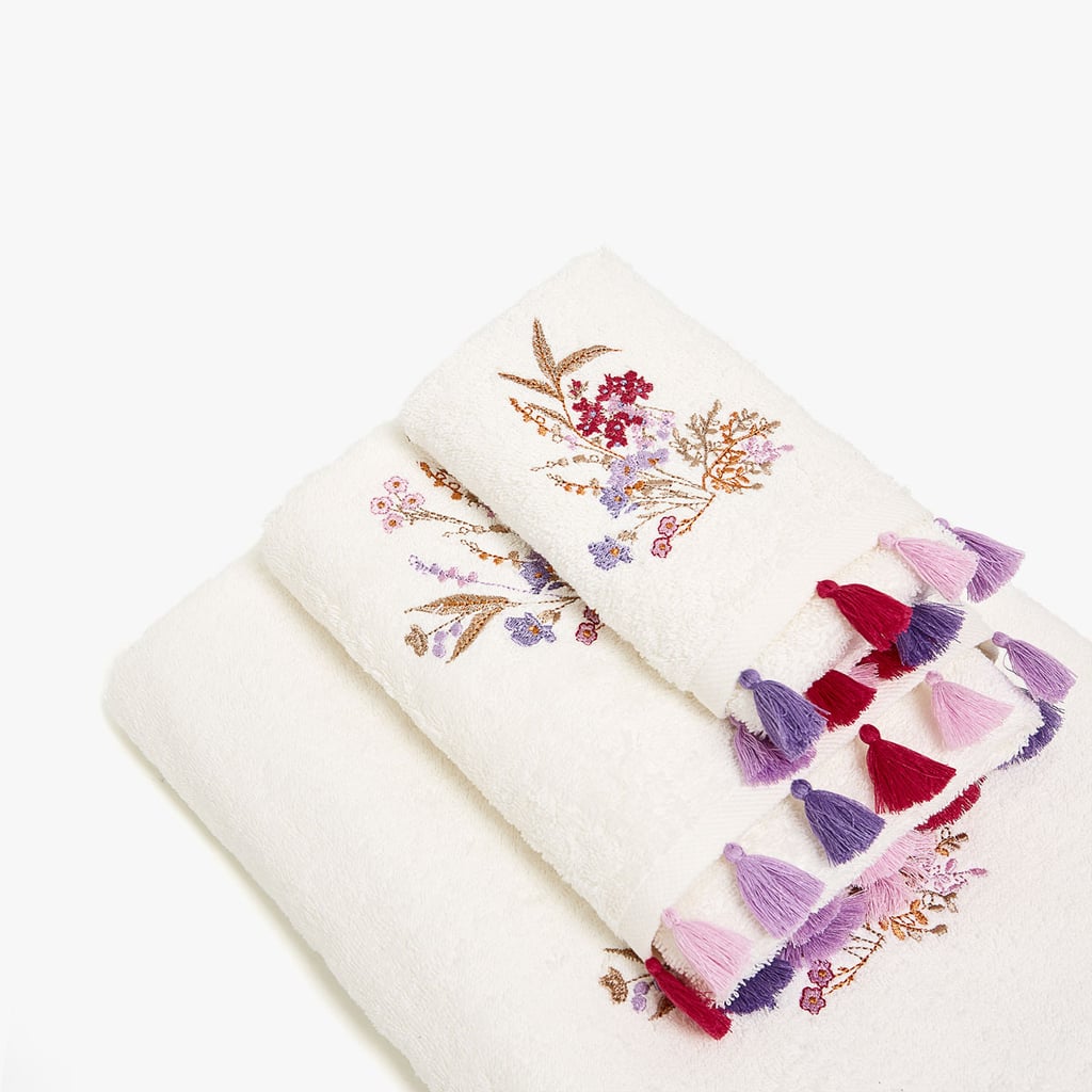 Embroidered Towel With Tassels ($10-$50)