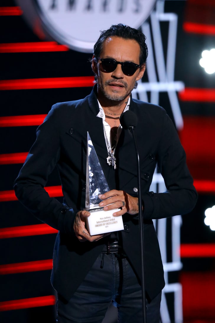 Marc Anthony at the Latin AMAs | Marc Anthony Latin AMAs Performance, José José Tribute ...
