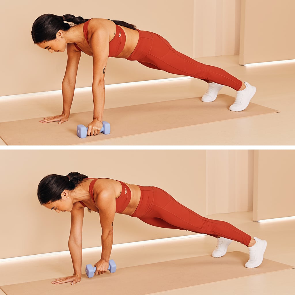 Core Burner Option 1: Plank Drag