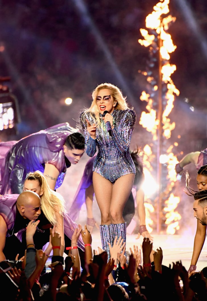 Lady Gaga Super Bowl Halftime Show Pictures 2017 Popsugar Celebrity Photo 34 2553