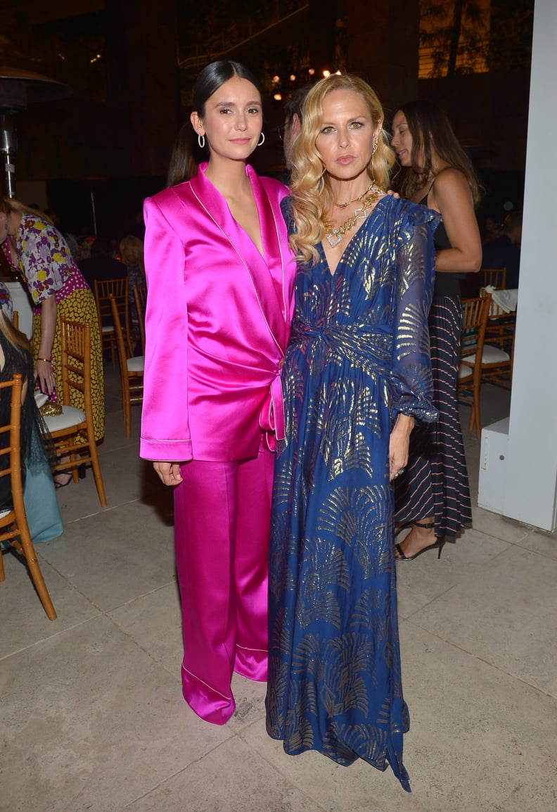 Nina Dobrev and Rachel Zoe at the InStyle Awards 2019