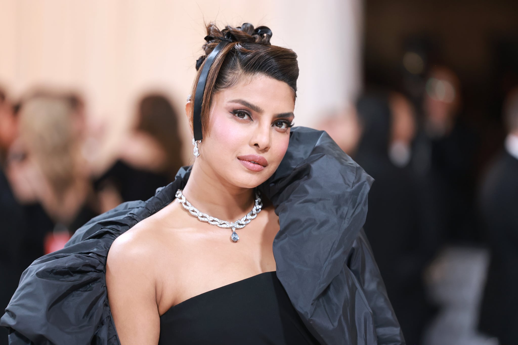 NEW YORK, NEW YORK - MAY 01: Priyanka Chopra Jonas attends The 2023 Met Gala Celebrating 