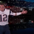 Matt Damon Finally Makes It on Jimmy Kimmel Live . . . Disguised as Tom Brady