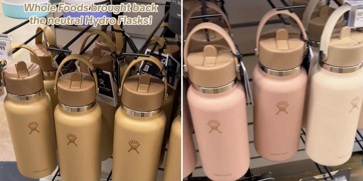 Shop Whole Foods's Fall-Colored Hydro Flasks