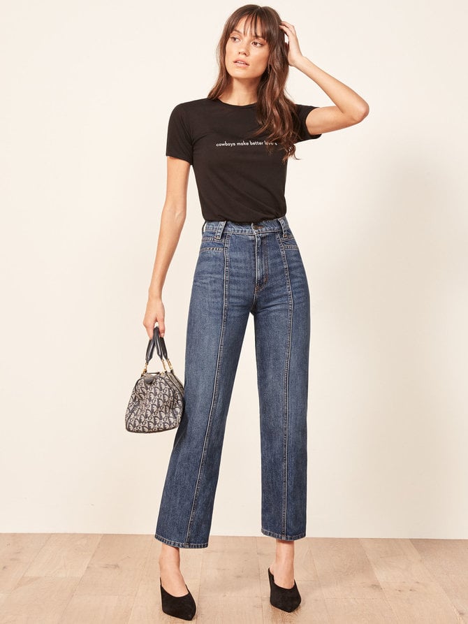 Reformation 70s Jean The Best Jeans For Every Body Shape