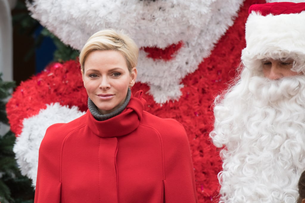 Princess Charlene's Red Cape