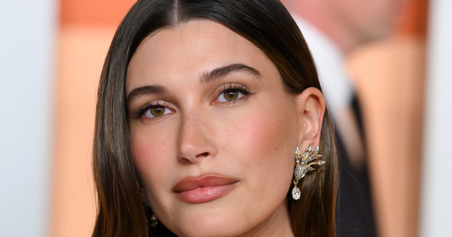 Hailey Bieber's "American Manicure" Is a Fun Twist on a French