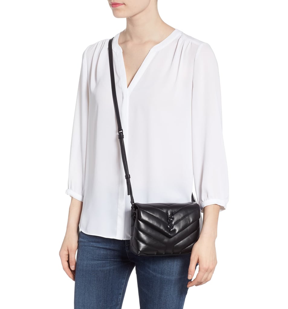 Saint Laurent Toy Loulou Leather Crossbody Bag Best Crossbody Bags