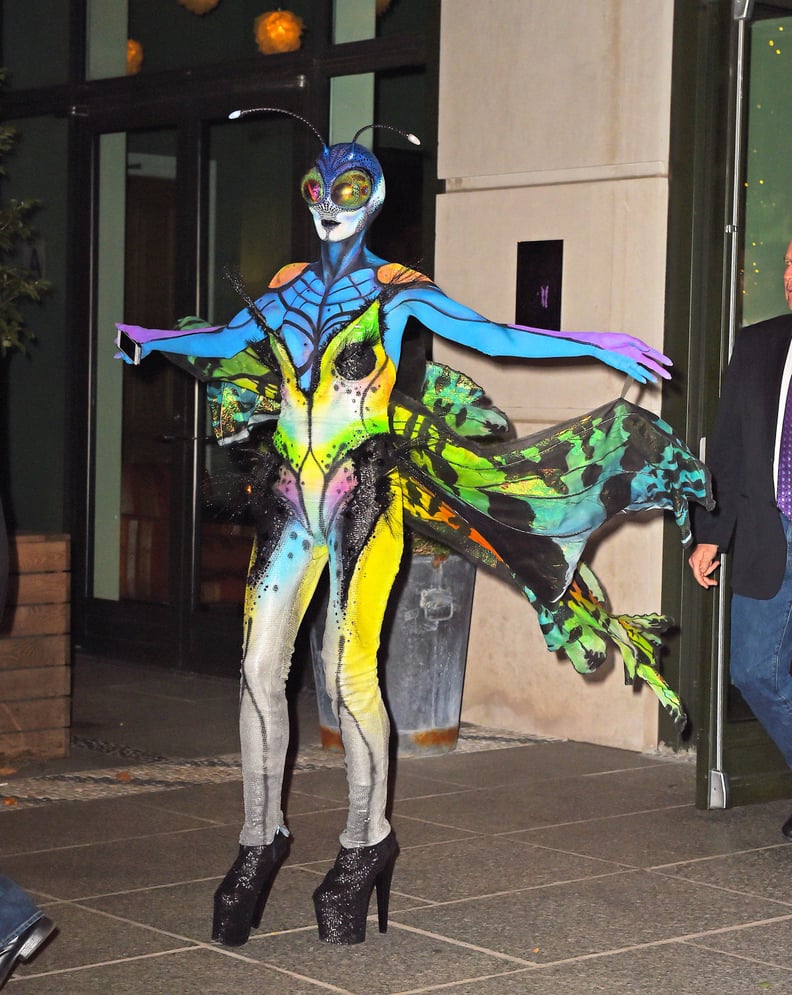 Heidi Klum as a Butterfly