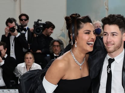 Priyanka Chopra and Nick Jonas at 2023 Met Gala | POPSUGAR Celebrity