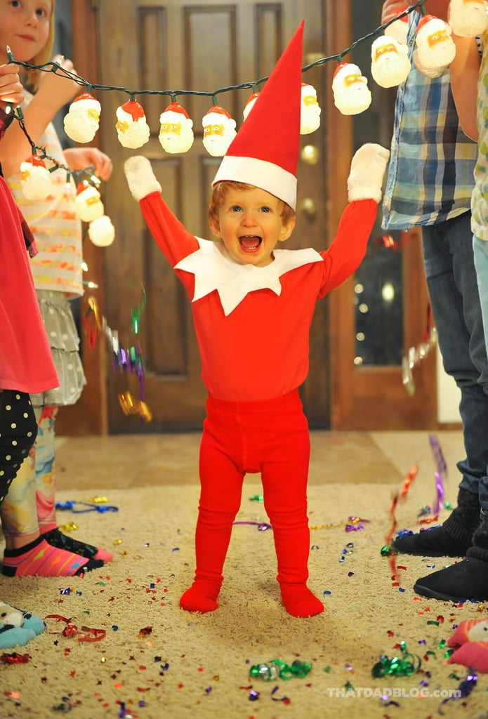 Real-Life Elf on the Shelf Ideas | POPSUGAR Family Photo 2