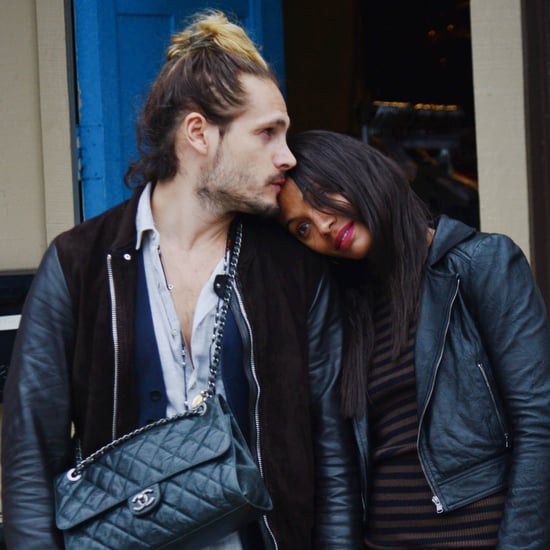 Zoe Saldana and Marco Perego Cute Pictures
