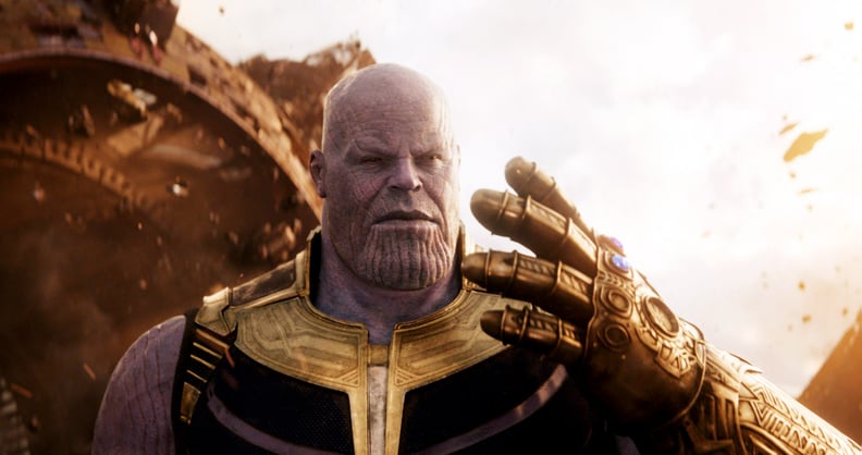 复仇者:无穷战争,乔什·布洛林(Thanos), 2018年。奇迹/迪士尼电影/礼貌埃弗雷特收集