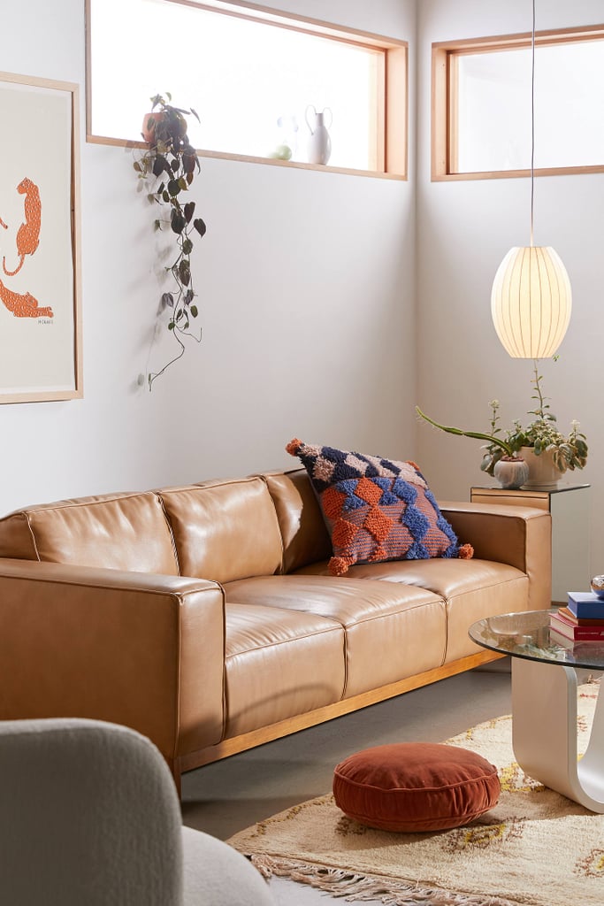 Kiera Faux Leather Sofa Best Sofas 2020 POPSUGAR Home Photo 13