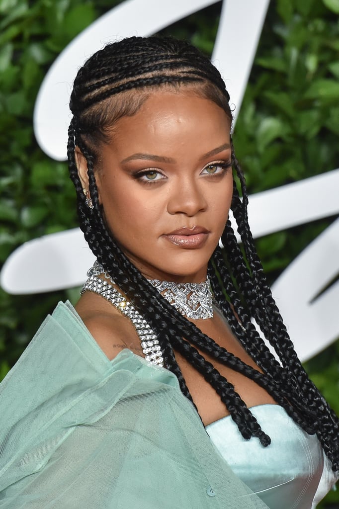 Rihanna's Monochromatic Matte Makeup