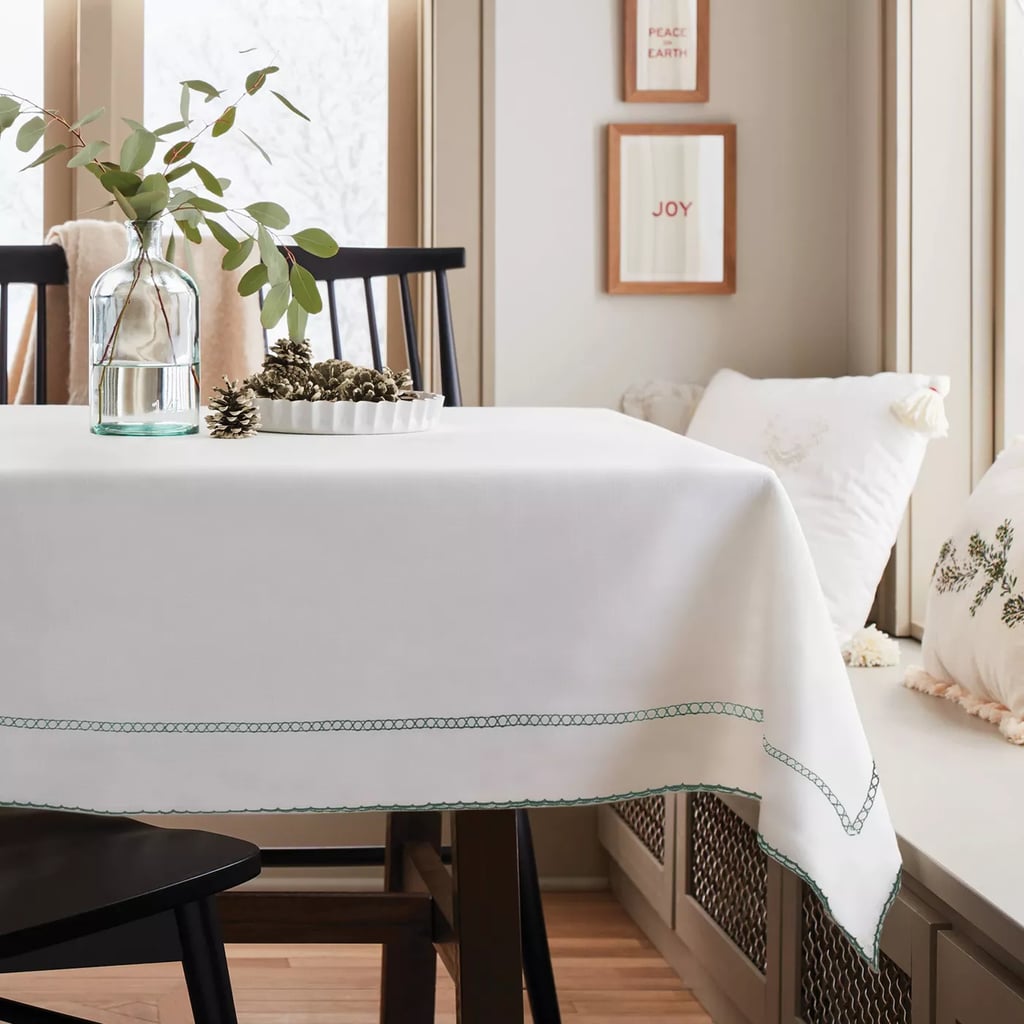 Embroidered Mini Border Tablecloth