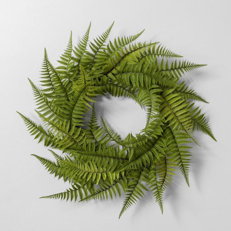 Faux Fern Wreath