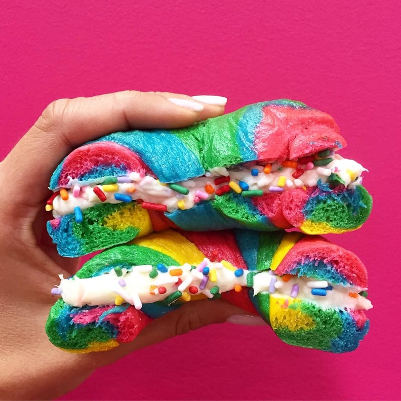 Rainbow Bagels