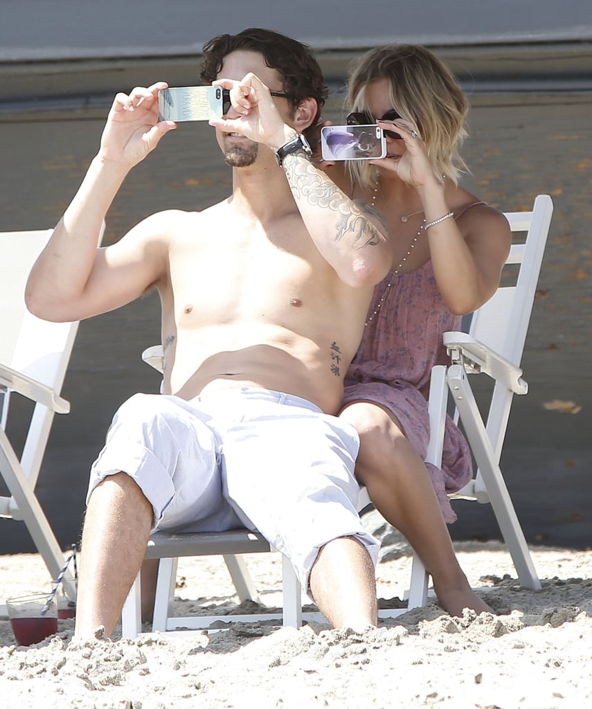 Kaley Cuoco and Ryan Sweeting on Memorial Day 2014