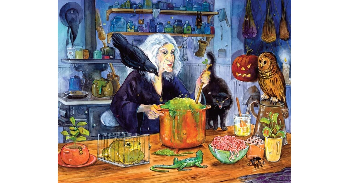 Witches' Brew Countdown to Halloween Calendar | The Best Halloween