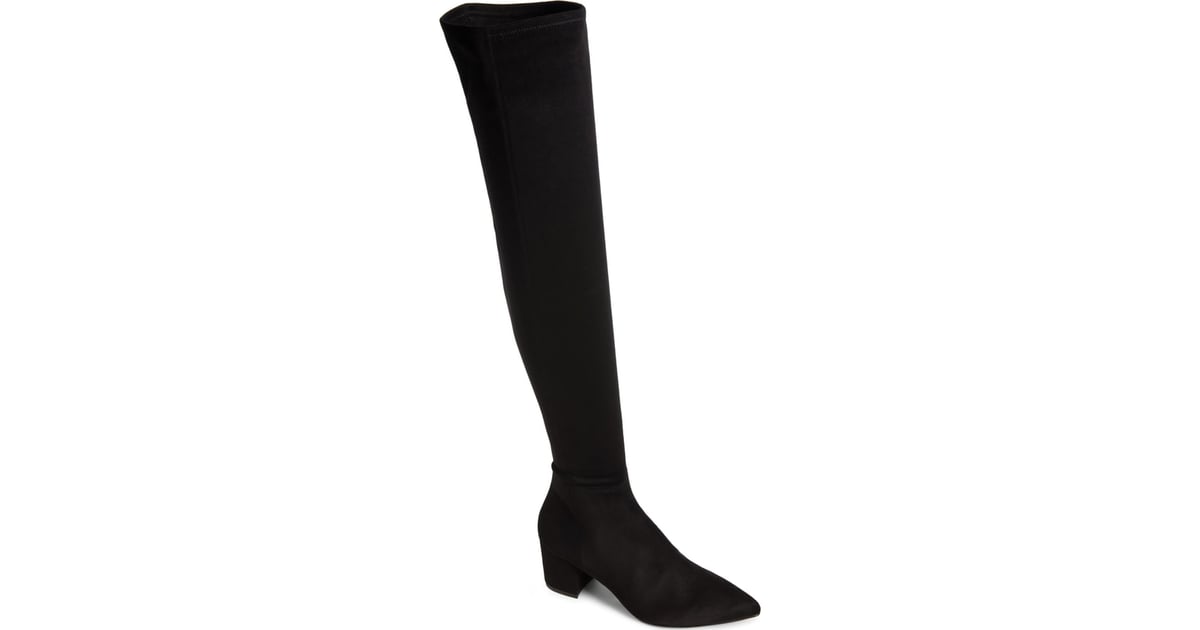 brinkley over the knee stretch boot steve madden
