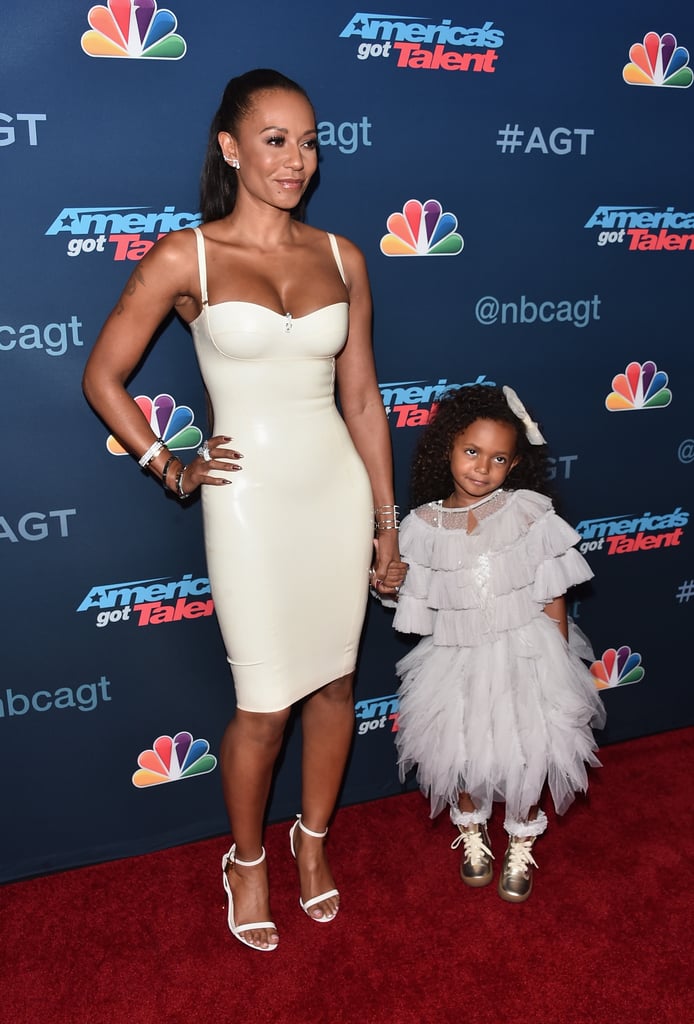 Mel B and Daughter on Red Carpet August 2016