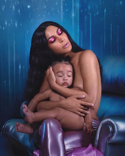 Chicago West Poses in KKW Beauty Ad