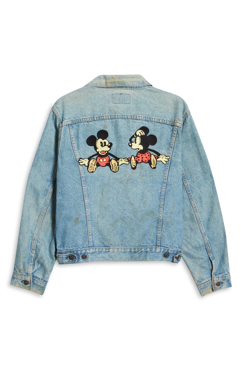 A Cute Denim Jacket: Disney x Levi's Unisex Reworked Vintage Mickey & Minnie Mouse Denim Jacket